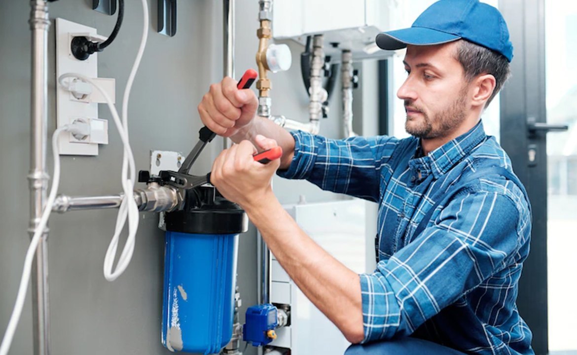 Water purifier installation and setup